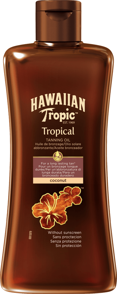 Hawaiian Tropic Tropical Tanning Oil Coconut 200 ml - zánovné